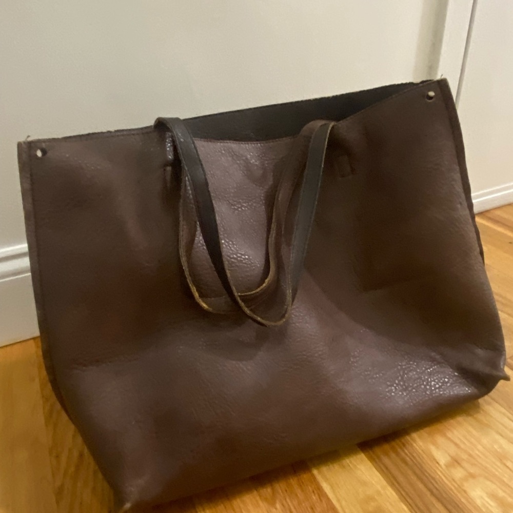 Free People Vegan Leather Tote